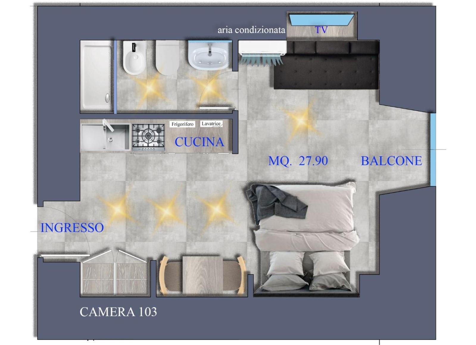 Bovio Boutique Studio Apartment Naples Luaran gambar