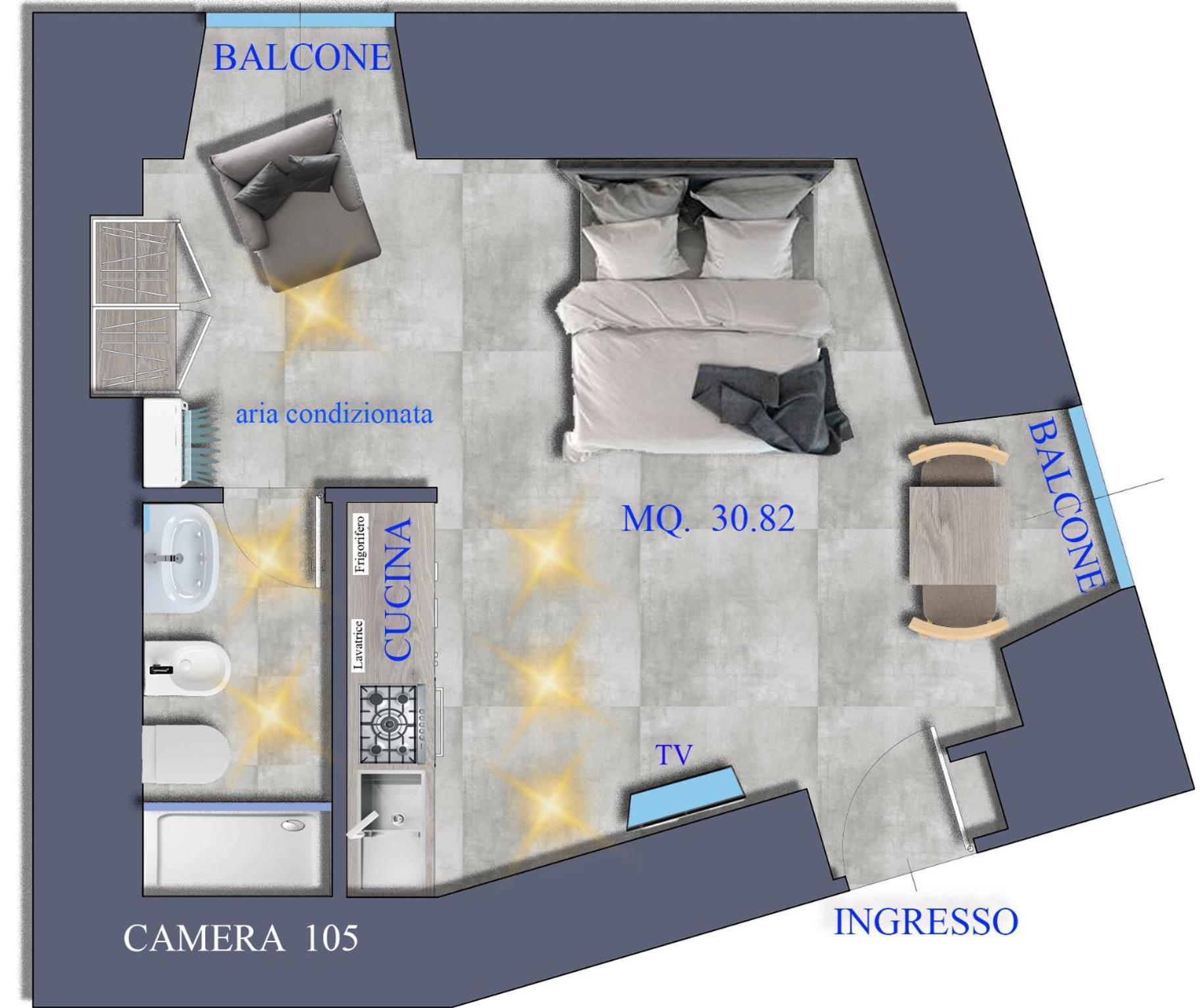 Bovio Boutique Studio Apartment Naples Luaran gambar