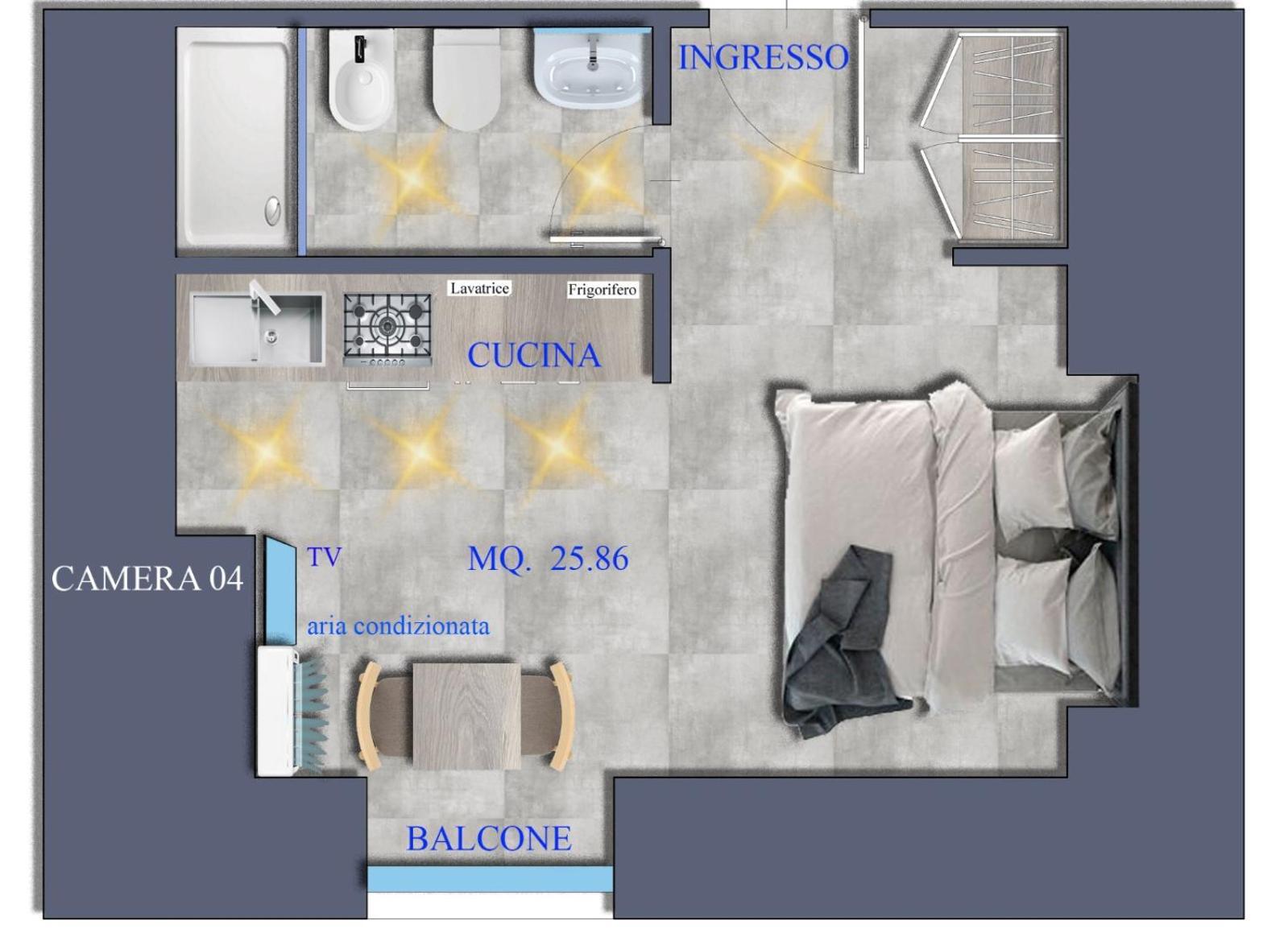 Bovio Boutique Studio Apartment Naples Luaran gambar